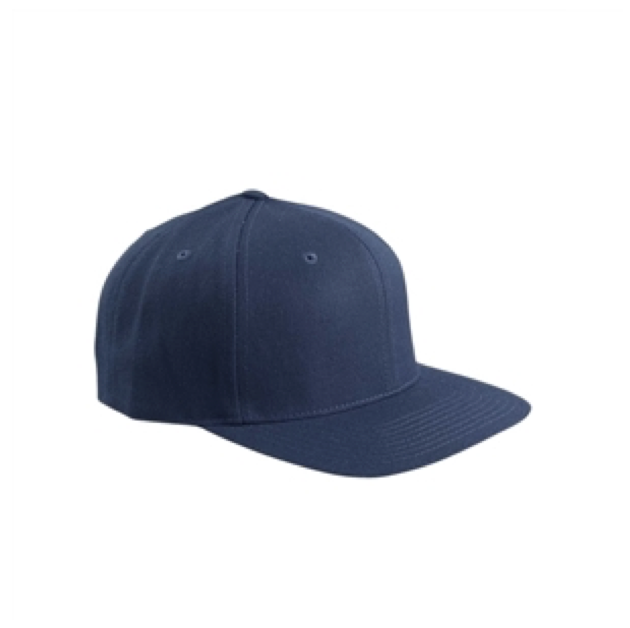 Snapback flat visor basic baseball cap