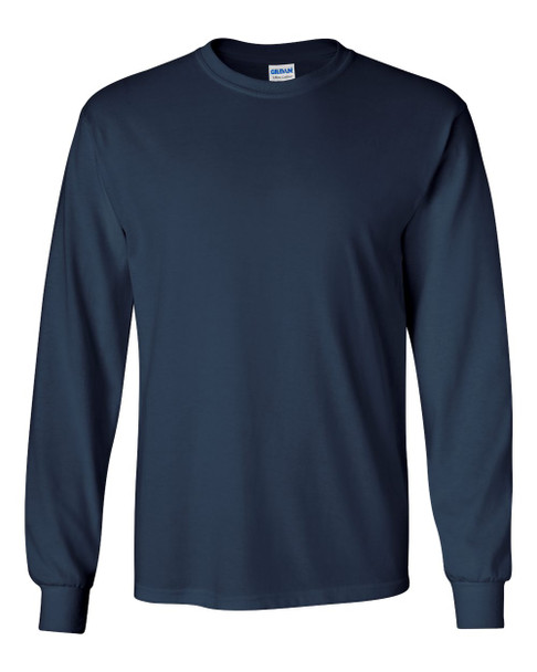 Long Sleeve Blank Navy Shirt (undershirt only) (s)